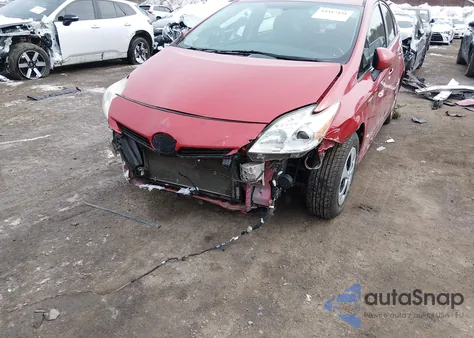 2012 Toyota Prius Two из США, поврежденный, VIN JTDKN3DU5C5416805